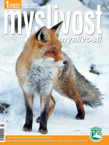 Obálka e-magazínu Myslivost 1/2022