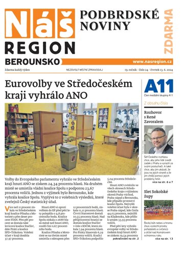 Obálka e-magazínu Náš Region - Berounsko 24/2024