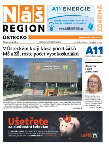 Obálka e-magazínu Náš Region - Ústecko 47/2024