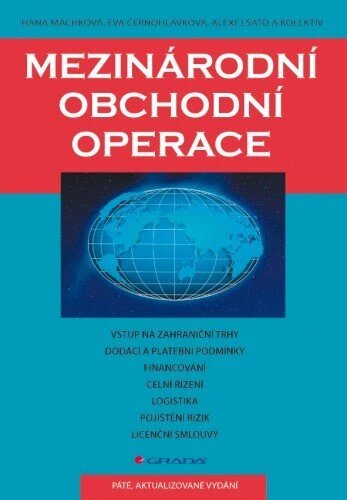 Obálka knihy Mezinárodní obchodní operace