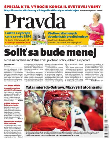 Obálka e-magazínu Pravda 2. 5. 2015