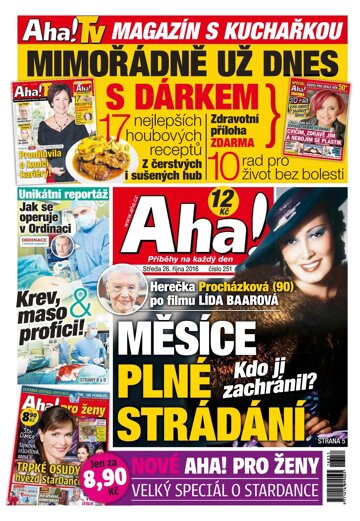 Obálka e-magazínu AHA! 26.10.2016