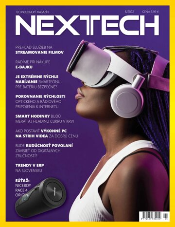 Obálka e-magazínu NEXTECH 6/2022