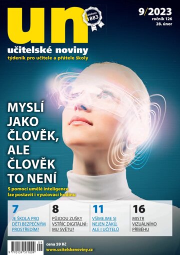 Obálka e-magazínu Učitelské noviny 9/2023