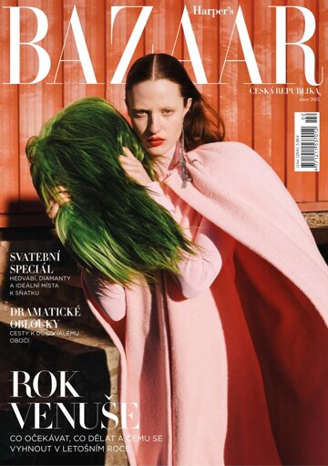 Obálka e-magazínu Harper’s Bazaar 2/2025