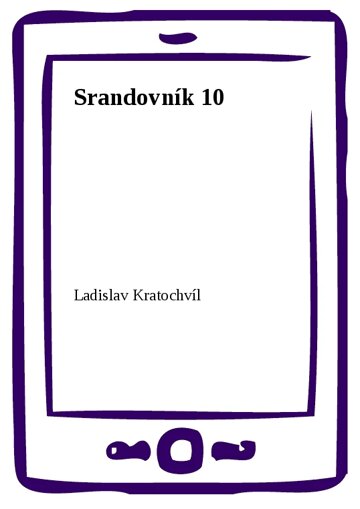 Obálka knihy Srandovník 10