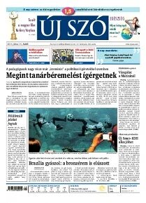 Obálka e-magazínu Új Szó 14.7.2014