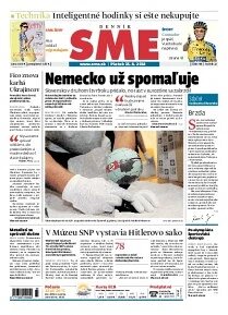 Obálka e-magazínu SME 15.8.2014