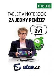 Obálka e-magazínu deník METRO 9.9.2014