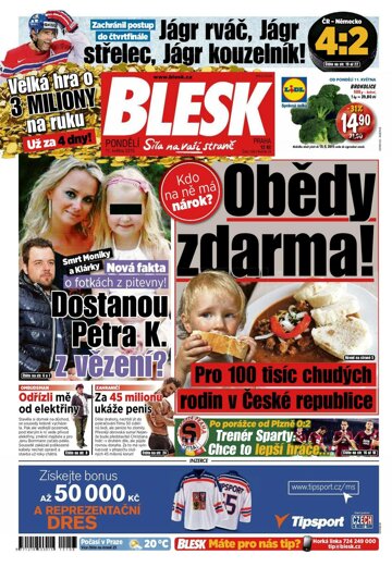 Obálka e-magazínu Blesk 11.5.2015