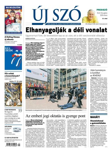 Obálka e-magazínu Új Szó 10.12.2016