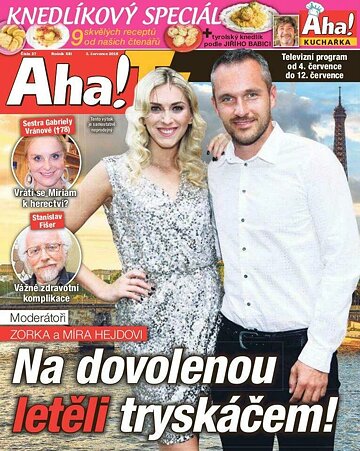 Obálka e-magazínu AHA! Tv magazín - 3.7.2018