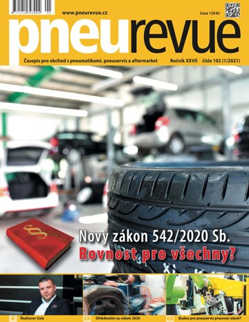 Obálka e-magazínu PNEU REVUE 1/2021