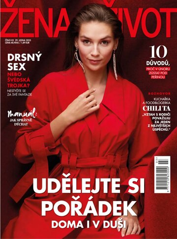 Obálka e-magazínu Žena a život 3/2025