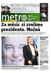 Obálka e-magazínu deník METRO 10.12.2012