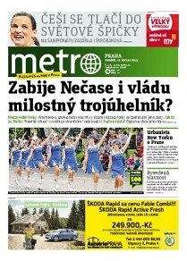 Obálka e-magazínu deník METRO 17.6.2013