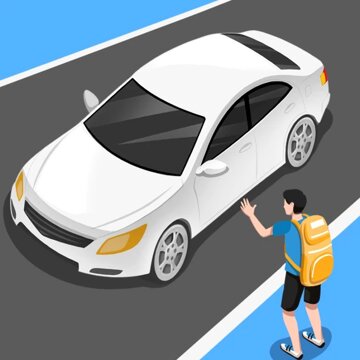 Ikona aplikace Pick Me Up 3D: Taxi Game