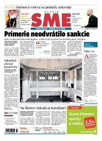 Obálka e-magazínu SME 12.9.2014