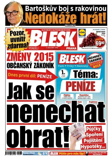 Obálka e-magazínu Blesk 2.2015