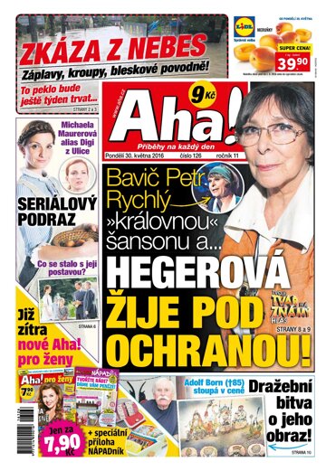 Obálka e-magazínu AHA! 30.5.2016