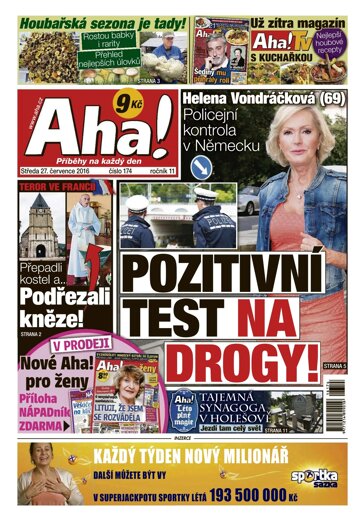 Obálka e-magazínu AHA! 27.7.2016