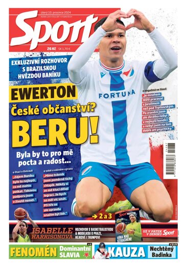 Obálka e-magazínu Sport 10.12.2024