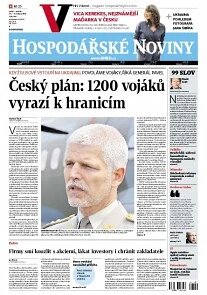 Obálka e-magazínu Hospodářské noviny 081 - 25.4.2014