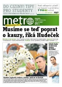 Obálka e-magazínu deník METRO 23.6.2014