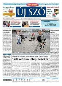 Obálka e-magazínu Új Szó 23.9.2014