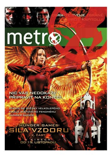 Obálka e-magazínu deník METRO 13.11.2015