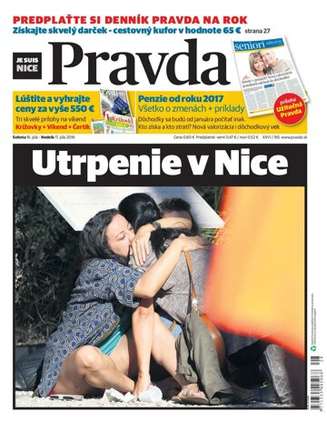 Obálka e-magazínu Pravda 16.7.2016