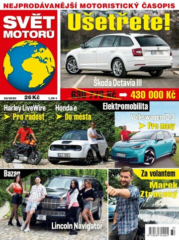 Obálka e-magazínu Svět motorů 32/2020