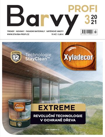 Obálka e-magazínu BARVY Profi 3/2021