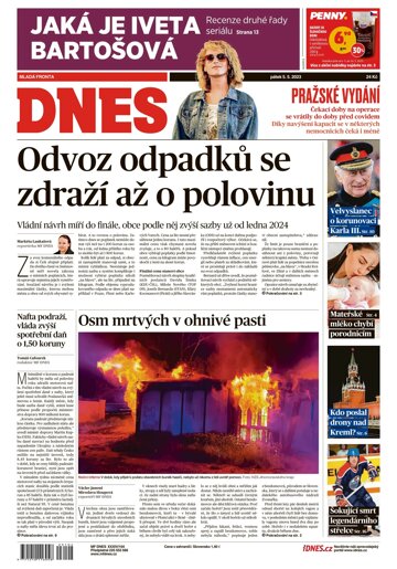 Obálka e-magazínu MF Dnes 5.5.2023