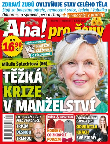 Obálka e-magazínu AHA! pro ženy 41/2024