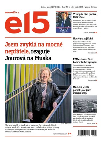 Obálka e-magazínu E15 21.10.2024