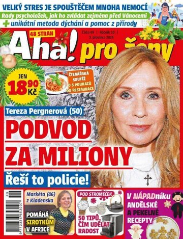 Obálka e-magazínu AHA! pro ženy 49/2024