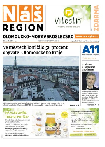 Obálka e-magazínu Náš Region - Olomoucko/Moravskoslezsko 49/2024