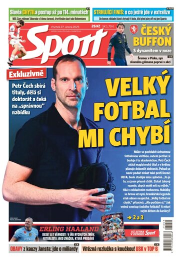 Obálka e-magazínu Sport 27.2.2025