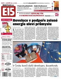 Obálka e-magazínu E15 25.5.2014