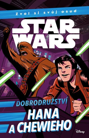 Obálka knihy Star Wars - Dobrodružství Hana a Chewieho