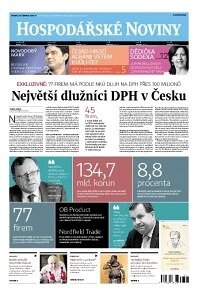 Obálka e-magazínu Hospodářské noviny 111 - 10.6.2014