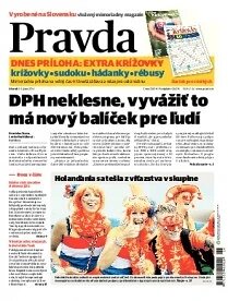 Obálka e-magazínu Pravda 24. 6. 2014