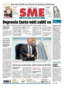 Obálka e-magazínu SME 14.8.2014