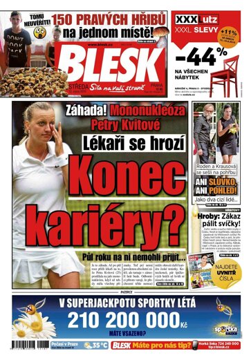 Obálka e-magazínu Blesk 12.8.2015