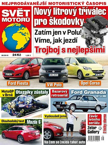 Obálka e-magazínu Svět motorů 24.8.2015