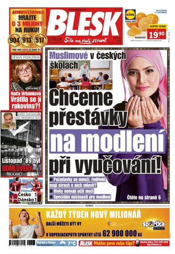 Obálka e-magazínu Blesk 16.11.2016