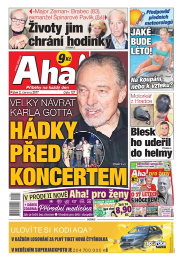 Obálka e-magazínu AHA! 2.6.2017