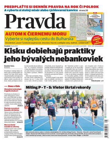 Obálka e-magazínu Pravda 19. 6. 2017