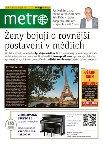 Obálka e-magazínu deník METRO 26.7.2023